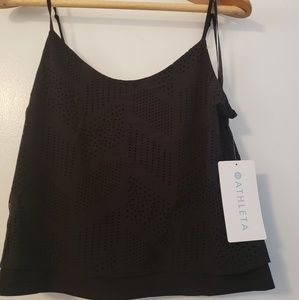 Athleta black cami